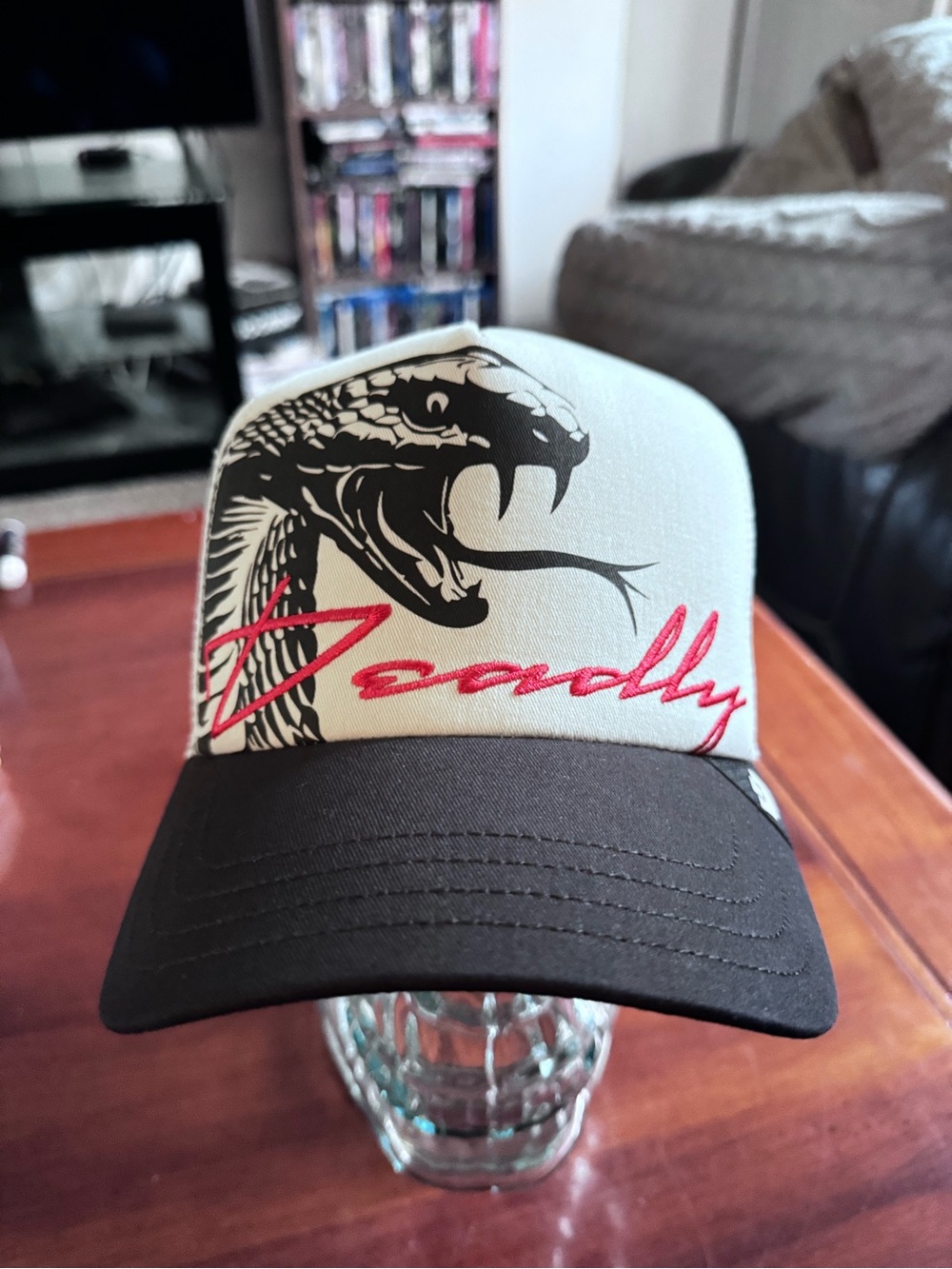Goorin Brothers DEADLY Outside The Lines Snake Trucker Hat NWT SOLD OUT